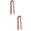 2Pcs Stylish Brown Resin Bag Strap Chain Replacement Handbag Accessory 7