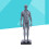 2Pcs Durable Grey Male Model Muscle Structure Medical Teaching Display 6