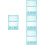 4St Muurplastic Schaarhouder , Compact Voor En Stylist 6
