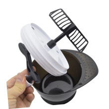 Hair Dye Mixing Bowl Set with Manual Stirrer, NoMess DIY Hair Coloring Kit