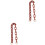 2Pcs Stylish Brown Resin Bag Strap Chain Replacement Handbag Accessory 3