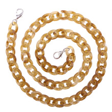 3St Resin Bag Chain Goud Vervanging Voor Tassen En Feesten