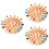 3Sets Khaki Hout Memory Interactief Educatief 6
