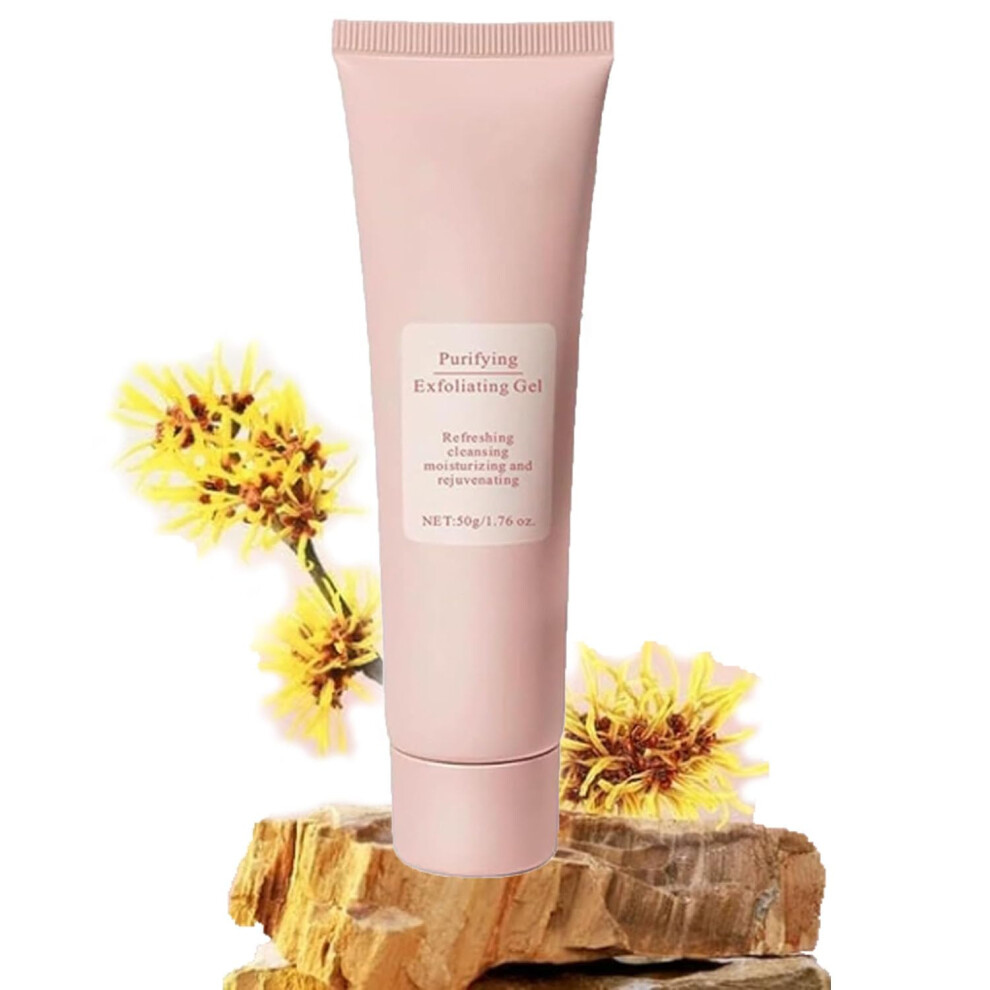 Facial Exfoliating Gel for Deep Cleansing and Collagen Boost, Moisturizing Face and Body Scrub (1pcs)