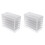 2Pcs Lightweight Acrylic False Eyelash Case Clear Lash Storage Holder 4