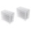 2Pcs Lightweight Acrylic False Eyelash Case Clear Lash Storage Holder 6