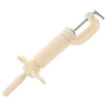 Mannequin Head Stand with Stable Tilt, Anti‑Slip Base for Wig Styling and Hairdressing Training