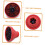 Collapsible Hair Dryer Diffuser Attachment for Curly Hair, Universal Foldable Silicone Design Ref: 7237 2