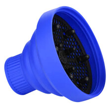 Universal Silicone Hair Dryer Diffuser Attachment for Curly Hair, Foldable TravelFriendly Design