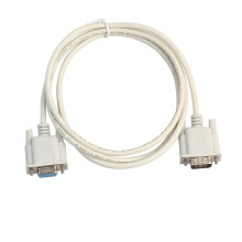 2Stk Weißes Kabel Seriell Mit Emi Abschirmung Zugentlastung
