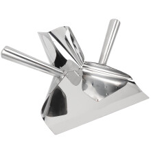 4Pcs Kitchen Stainless Steel Scoop Food for Bar Restaurant Use