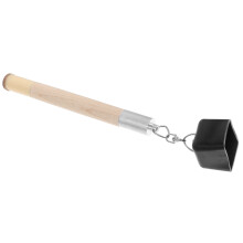 4Stk Kreativer Snooker Kreidehalter Aluminium Holz Hellgelb Tragbar