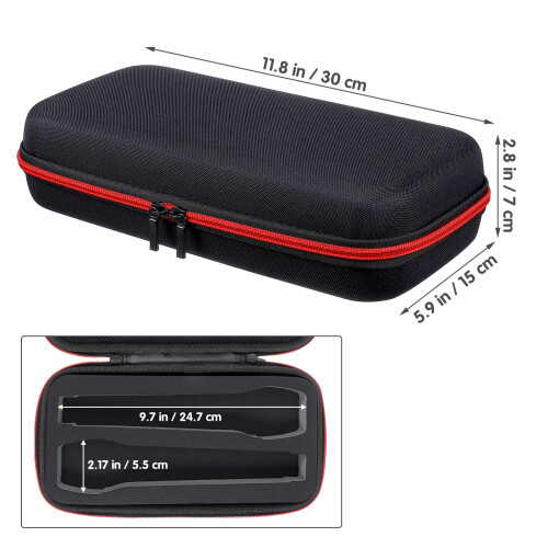 3Stk Mikrofon Etui Eva + , Tragbar, Schwarz, Stoßdämpfend 1
