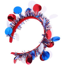 5Pcs Lightweight Plastic 4Th of July Hairbands for Festival Parties