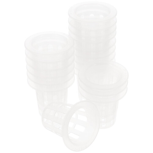 300Stk PP Pflanzkörbe Für Garten Transparent 1