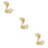 3Pièces Puzzle Serpent 3D Bois Dur Clair 8