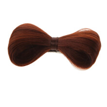 Bowknot Hair Bun Extension for Women, Natural Look Faux Hair Piece with Secure Clip, Instant Volume Boost