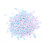 1600Pièces Patchs DIY Couture Blancs Séquins Décor Vêtements 8