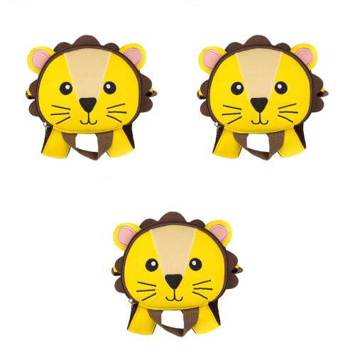 3Pièces Sac À Compact Lion Pour Laisse 2