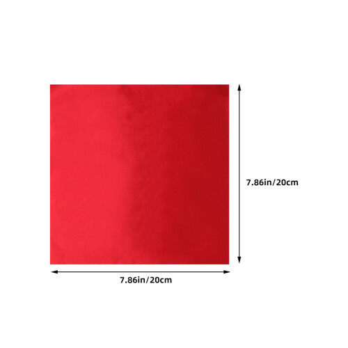 200Pièces En Aluminium Rouge Pour Bonbons 2