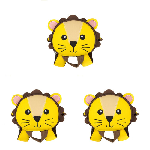 3Pièces Sac À Compact Lion Pour Laisse 1
