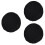3Pièces Cache Trombone Noir Souple Usage Protection Musicale 6