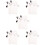 10Pièces Bain Exfoliants Blancs Confortables Nettoyage 10