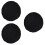 3Pièces Cache Trombone Noir Souple Usage Protection Musicale 7