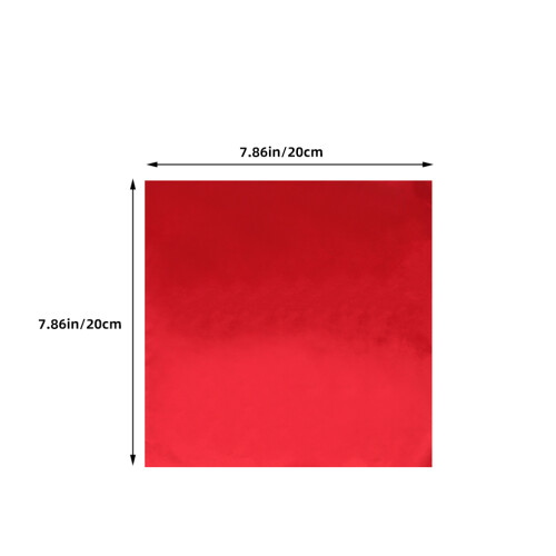 200Pièces En Aluminium Rouge Pour Bonbons 1