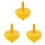 3Pièces Mini Bois Jouet Fruit Pour Enfants 2