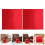 200Pièces En Aluminium Rouge Pour Bonbons 10