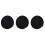 3Pièces Cache Trombone Noir Souple Usage Protection Musicale 4