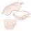 2Ensembles Masque Beige Avec Bandeau Élastique Pochette 9