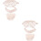 2Ensembles Masque Beige Avec Bandeau Élastique Pochette 6