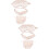2Ensembles Masque Beige Avec Bandeau Élastique Pochette 7