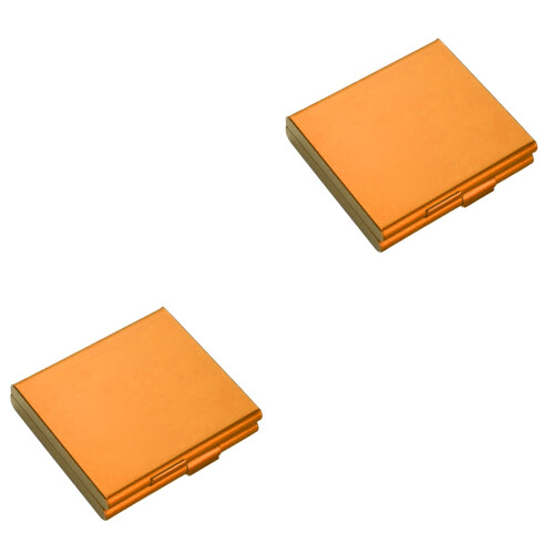 2Pièces Boîte Range-Cigarettes Clamshell Résistant Mode 2