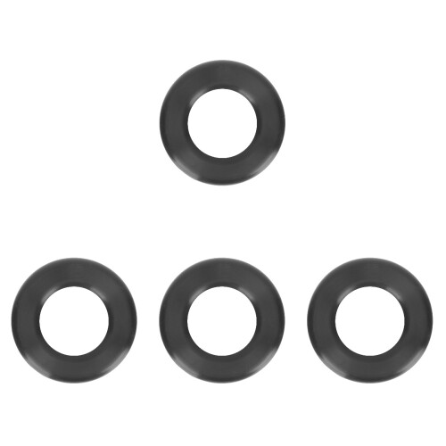 4Pièces Atténuateur Silicone Noir Pour Sax Ténor Réduction 1