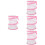 4Pièces Rose En Transparente Pour Et Chenilles 8