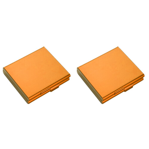 2Pièces Boîte Range-Cigarettes Clamshell Résistant Mode 1