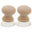 2Pièces Grip Pour Règle De Patchwork Beige Ergonomique 11