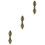 3Pièces Pendentifs Collier Design Peste Tibétain 5