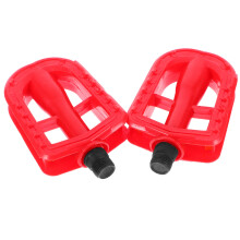 2 Pairs Of Red Mountain Bike Pedals For Cycling And Road Bicycles