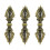 3Pièces Pendentifs Collier Design Peste Tibétain 4