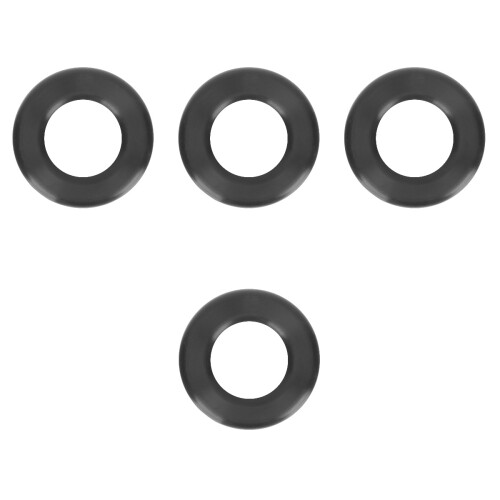 4Pièces Atténuateur Silicone Noir Pour Sax Ténor Réduction 2