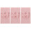 3Ensembles Ensemble Emmaillotage Bébé Rose Bandeau Polyester Souple 5