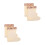 2Pairs Thickened Boot Liners for Women Winter Rain Boot Covers 7
