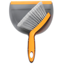 5Sets Compact Mini Broom and Dustpan PP Multi Color for Car and Desk