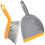 5Sets Compact Mini Broom and Dustpan PP Multi Color for Car and Desk 2