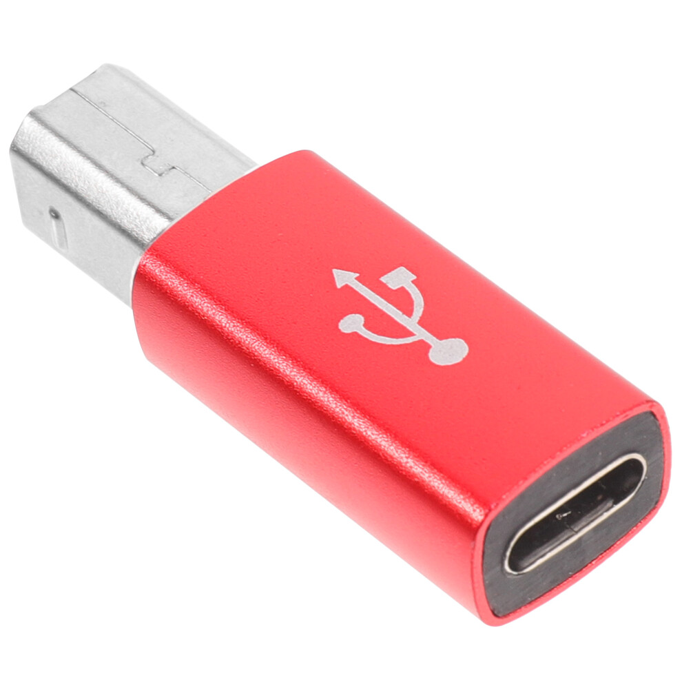 Portable Type-C Plug Adapter For Piano And Audio Equipment Red 3623915520417