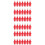 75Pcs Automatic Poultry Water Feeder Red Plastic Screw Nipple Style 9
